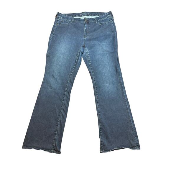 Boutique + Denim - Boutique + Slim Boot Dark Wash Jeans Size 18